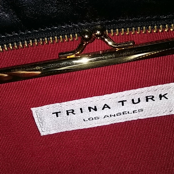 Trina Turk Leather Shoulder Bag - Picture 6 of 6